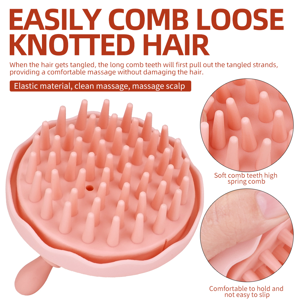 Soft Silicone Hair Brush